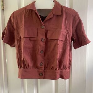 Abercrombie & Fitch Terracotta Shirt